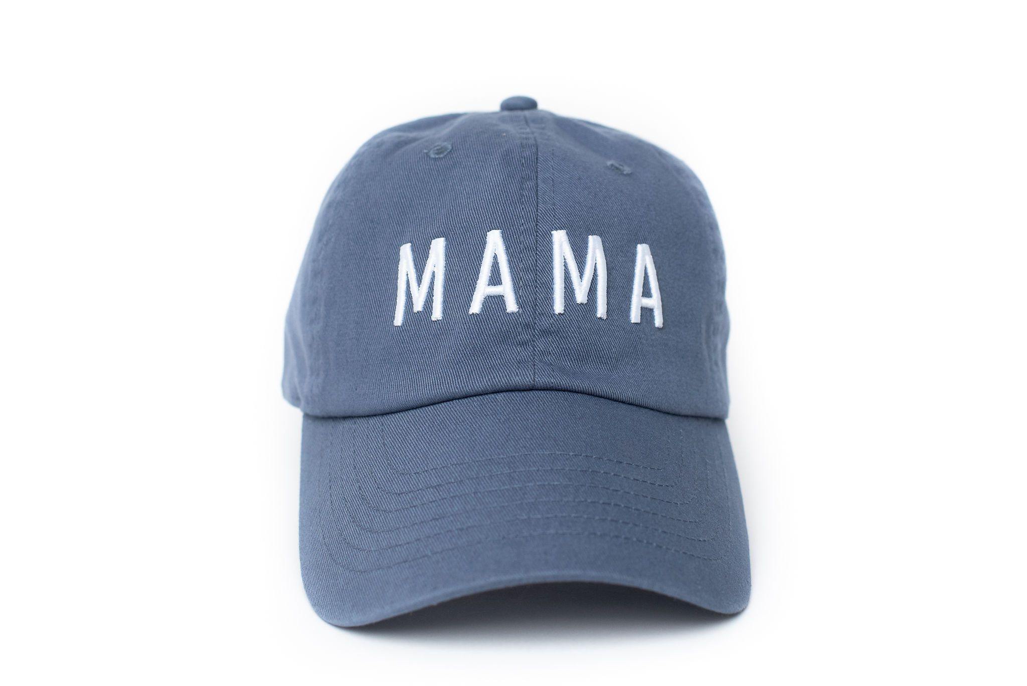 Dusty Blue Mama Hat RTZ   