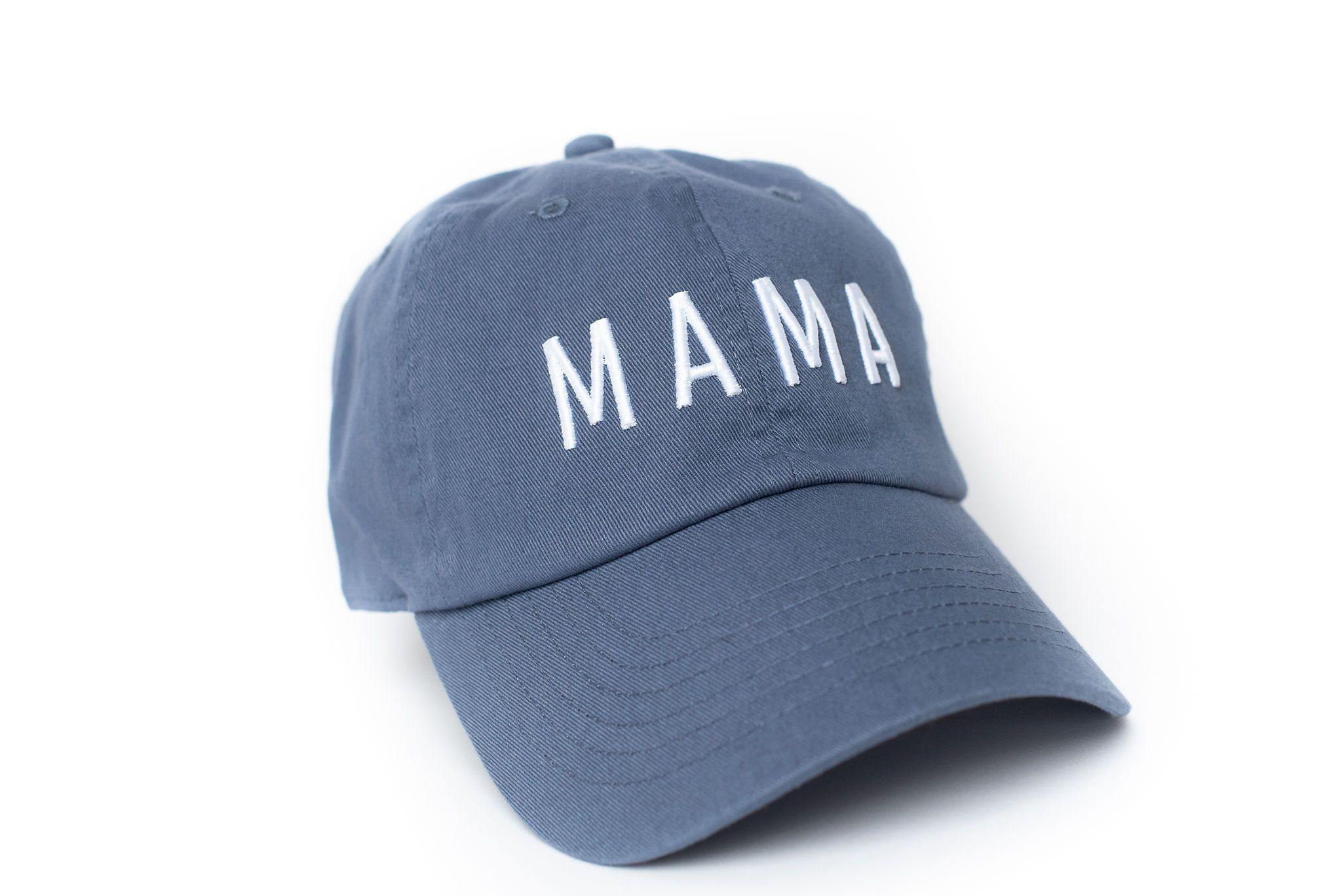 Dusty Blue Mama Hat RTZ   