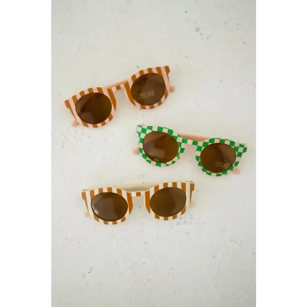 Striped Sunglasses for Babies + Kids Polished Prints   