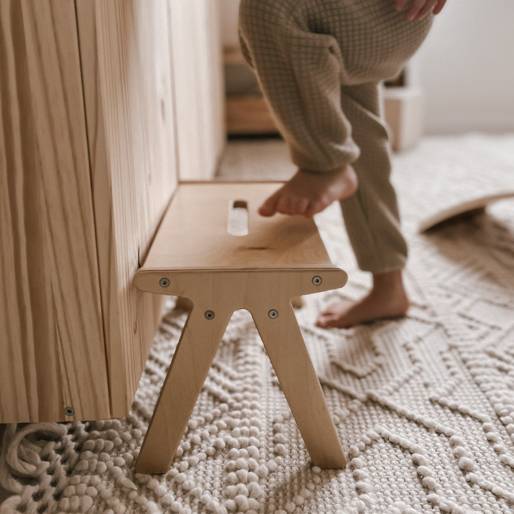 One Step | Wooden Step Stools for Kids All Circles   