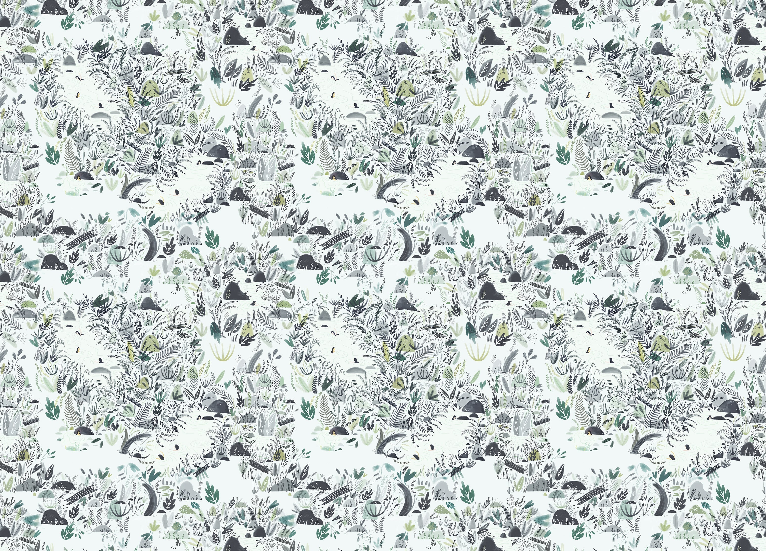 Ophelia Mermaid Wallpaper Anewall   