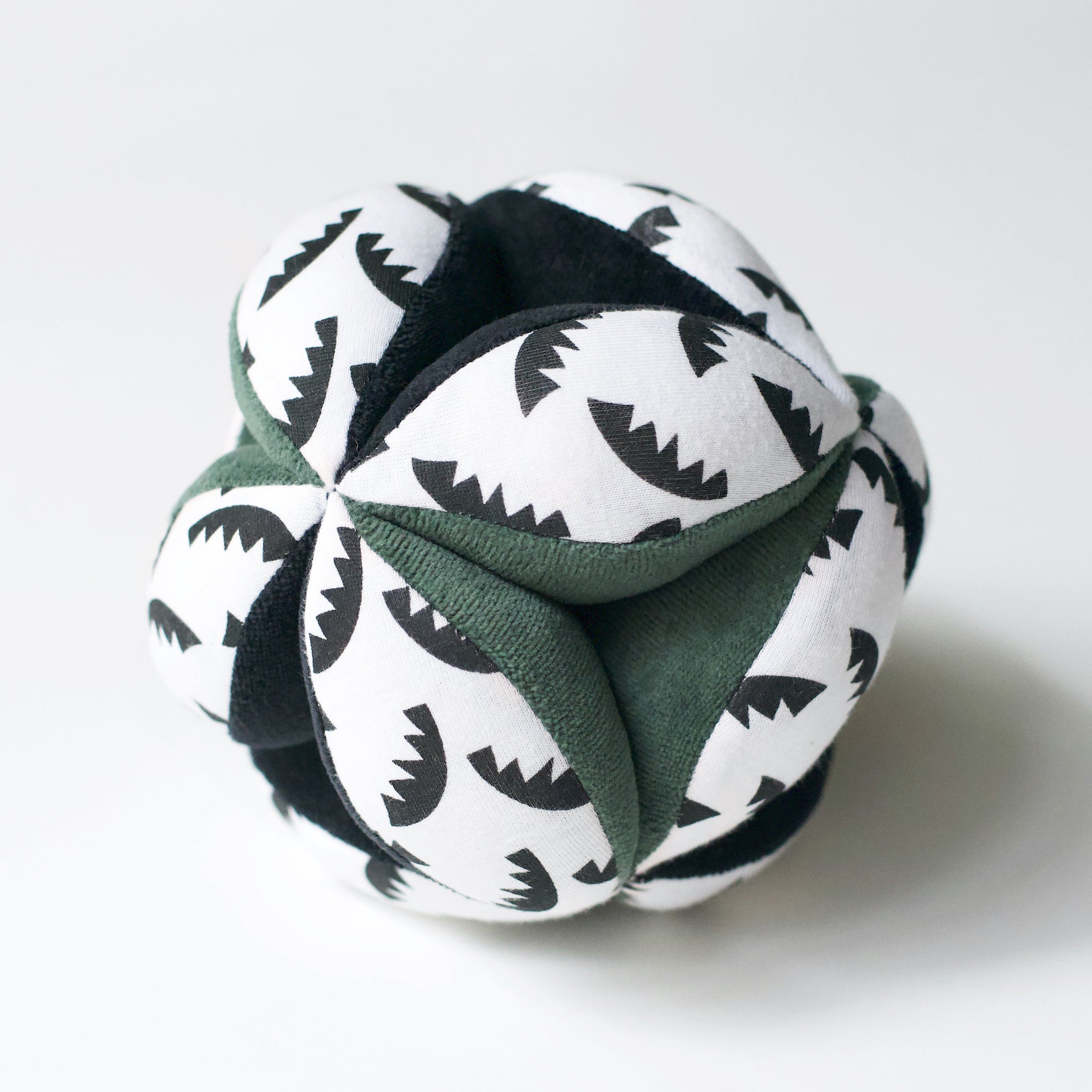 Jungle Leaves Clutch and Taggy Ball Bundle Wee Gallery   