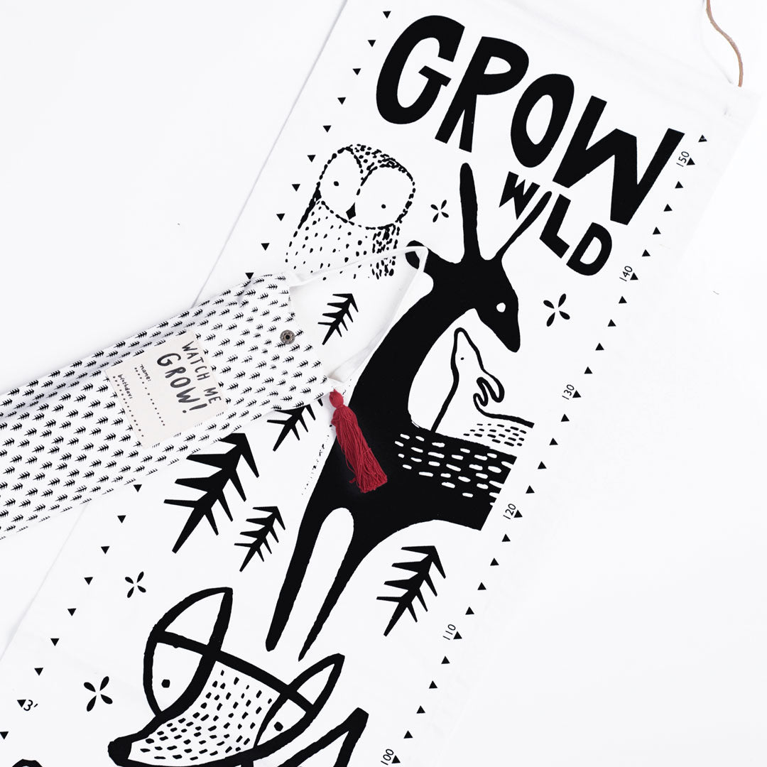 Canvas Growth Chart - Woodland Wee Gallery   