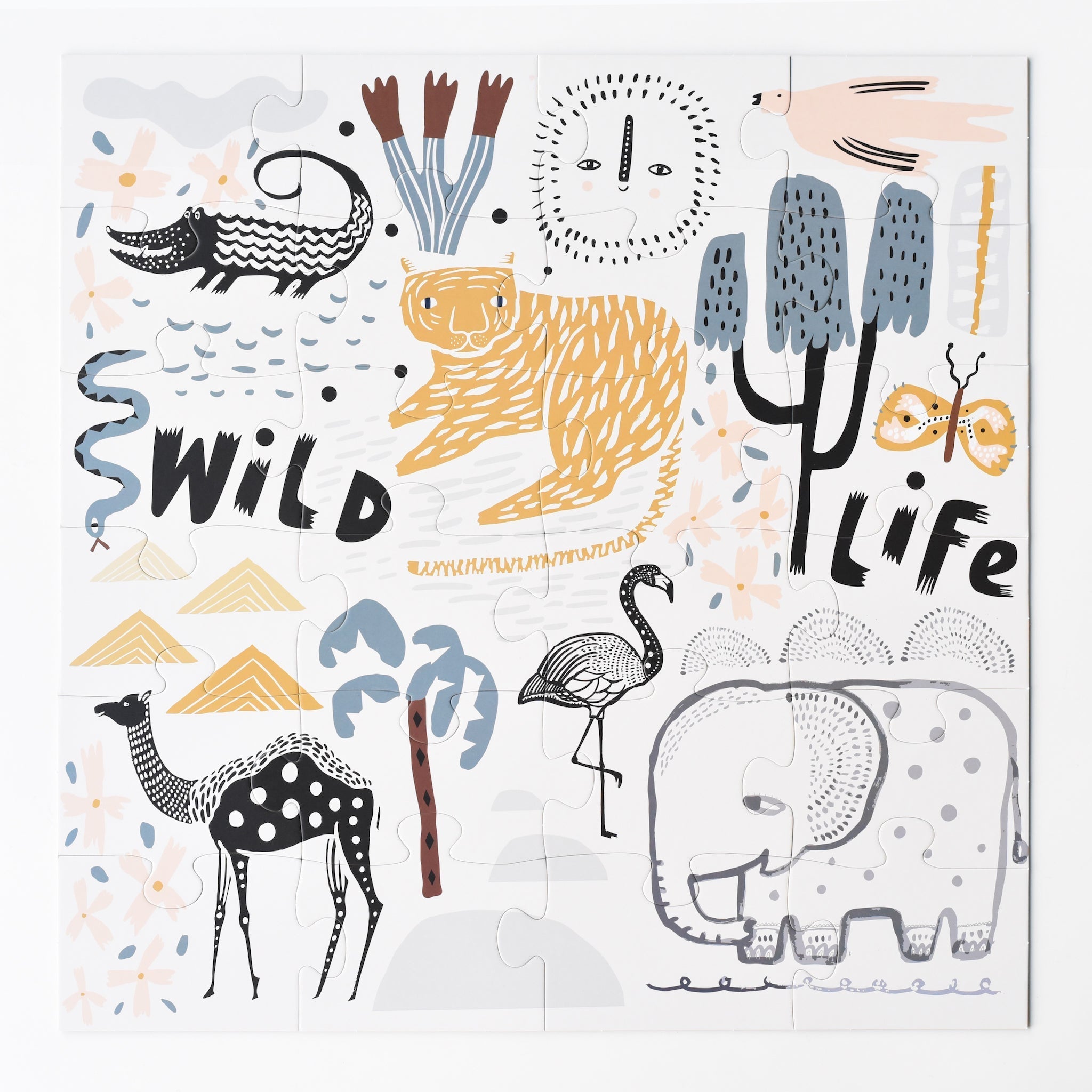 Wild Life Floor Puzzle Wee Gallery   