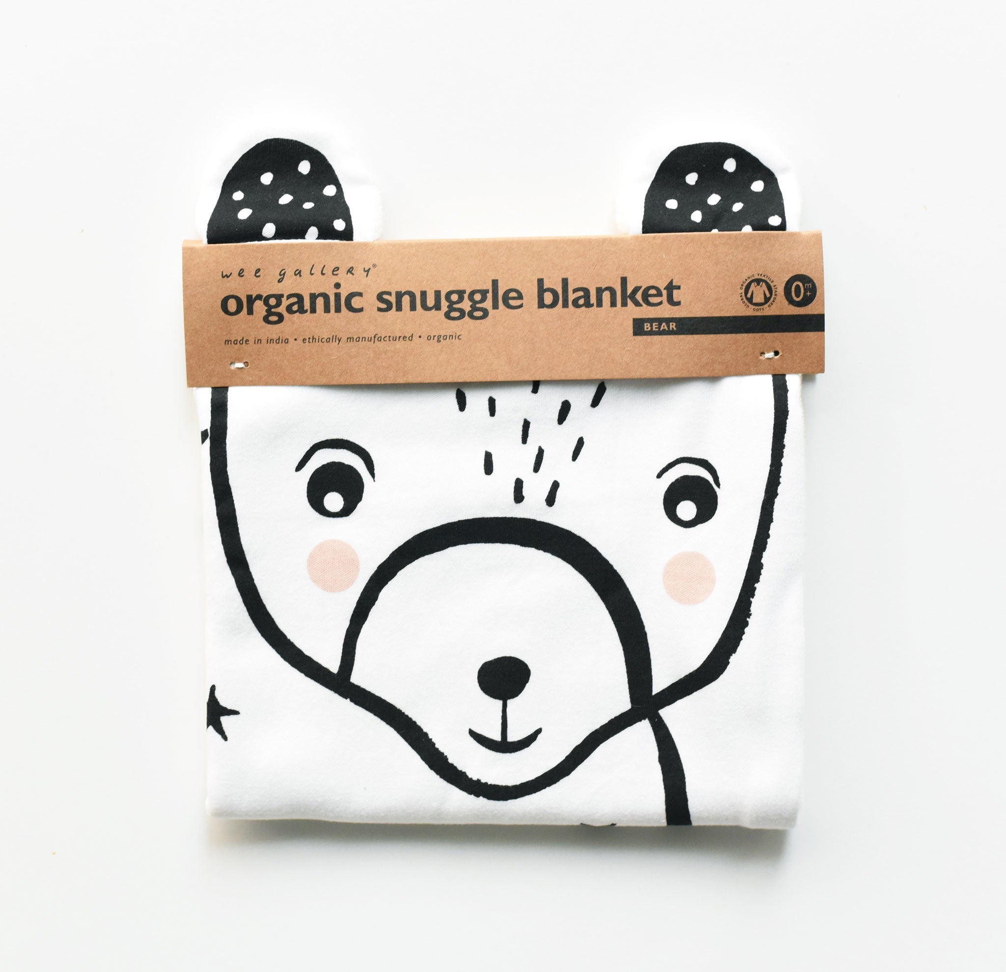 Organic Snuggle Blanket - Bear Wee Gallery   