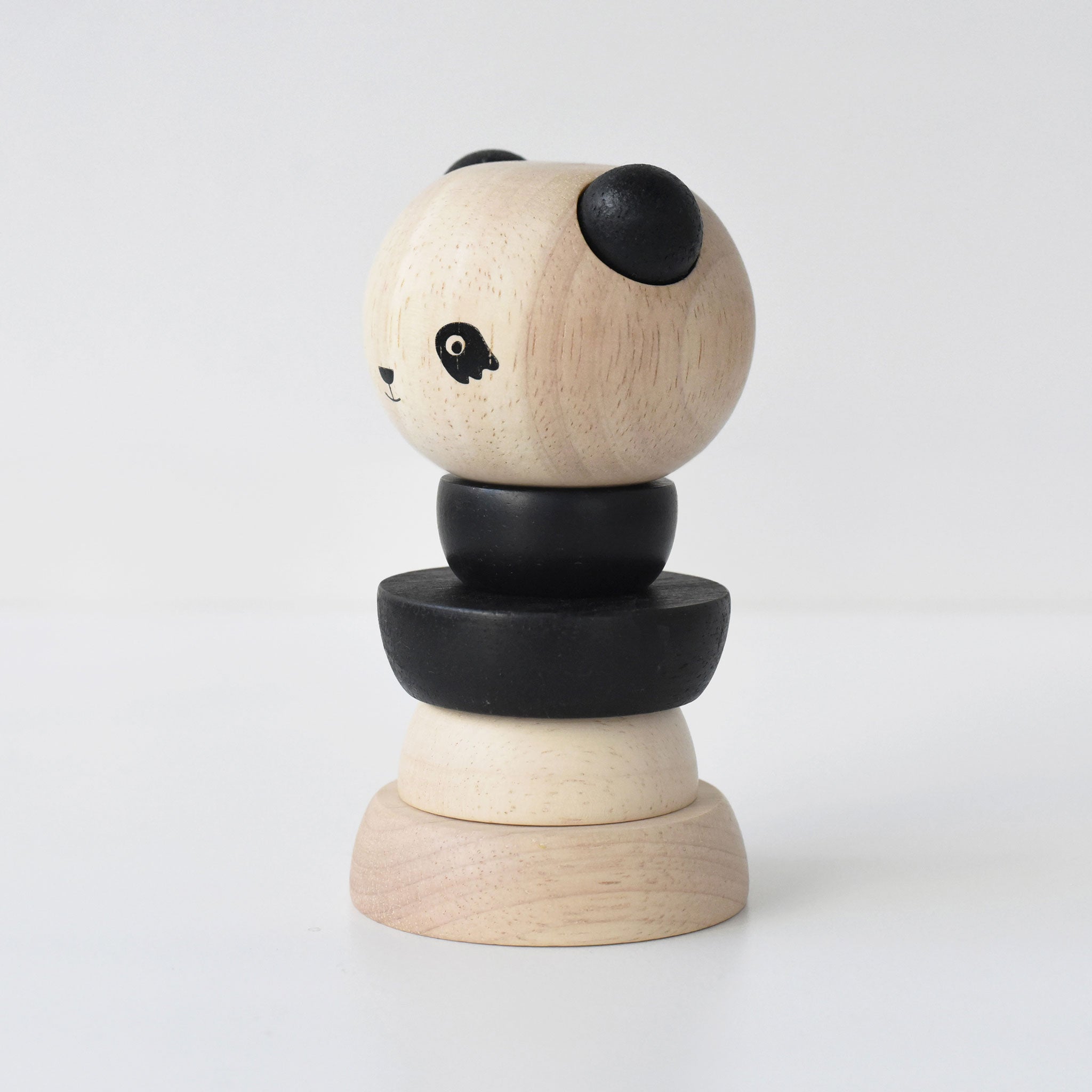 Wood Stacker - Panda Wee Gallery   