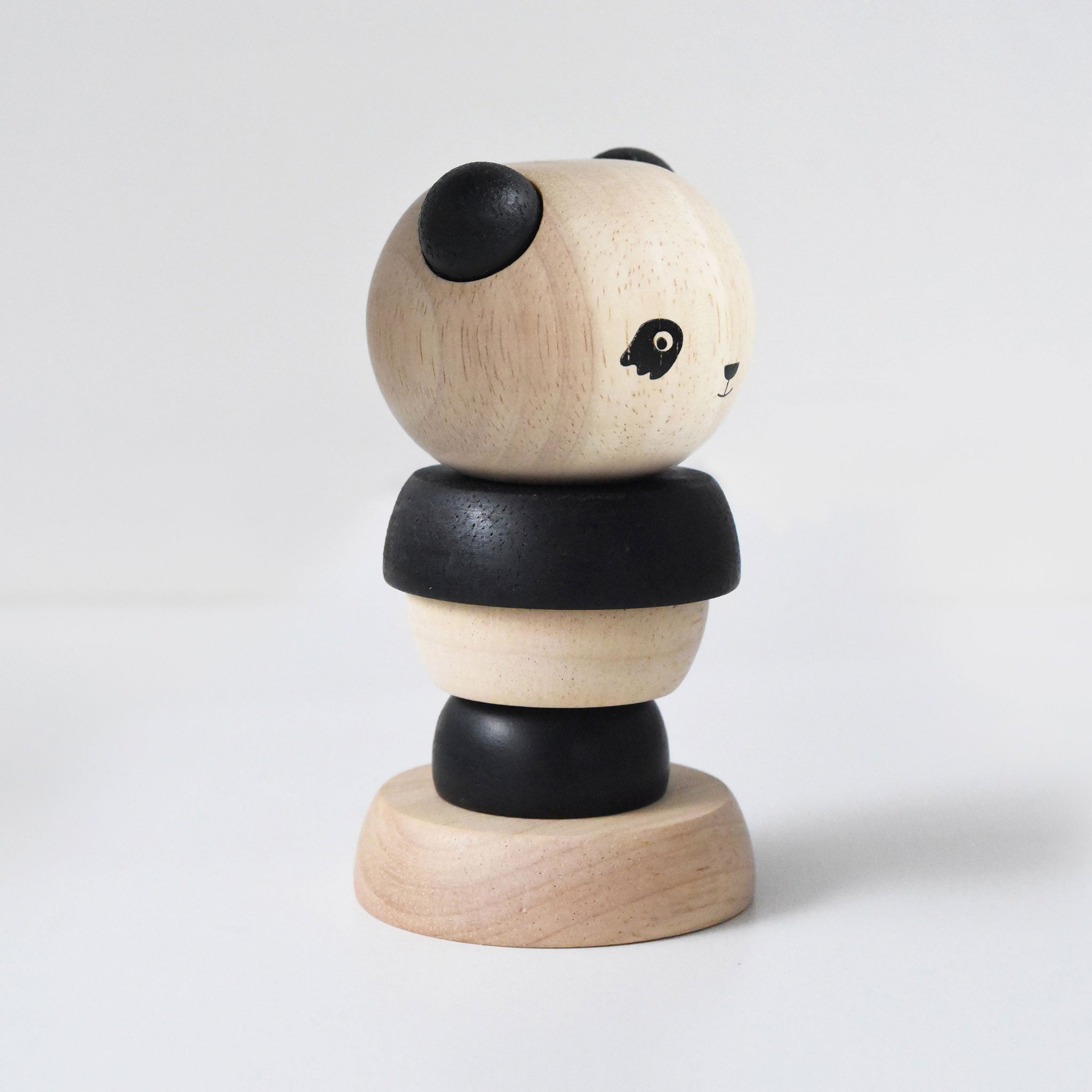 Wood Stacker - Panda Wee Gallery   